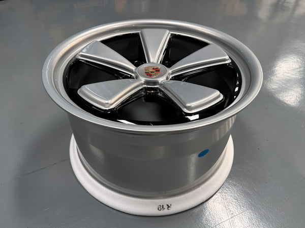 New 19x8.5 ET50 19x12 ET44 Overdrive Forged Porsche Fuchs Carrera 911 997 C4 C4S Turbo S Silver