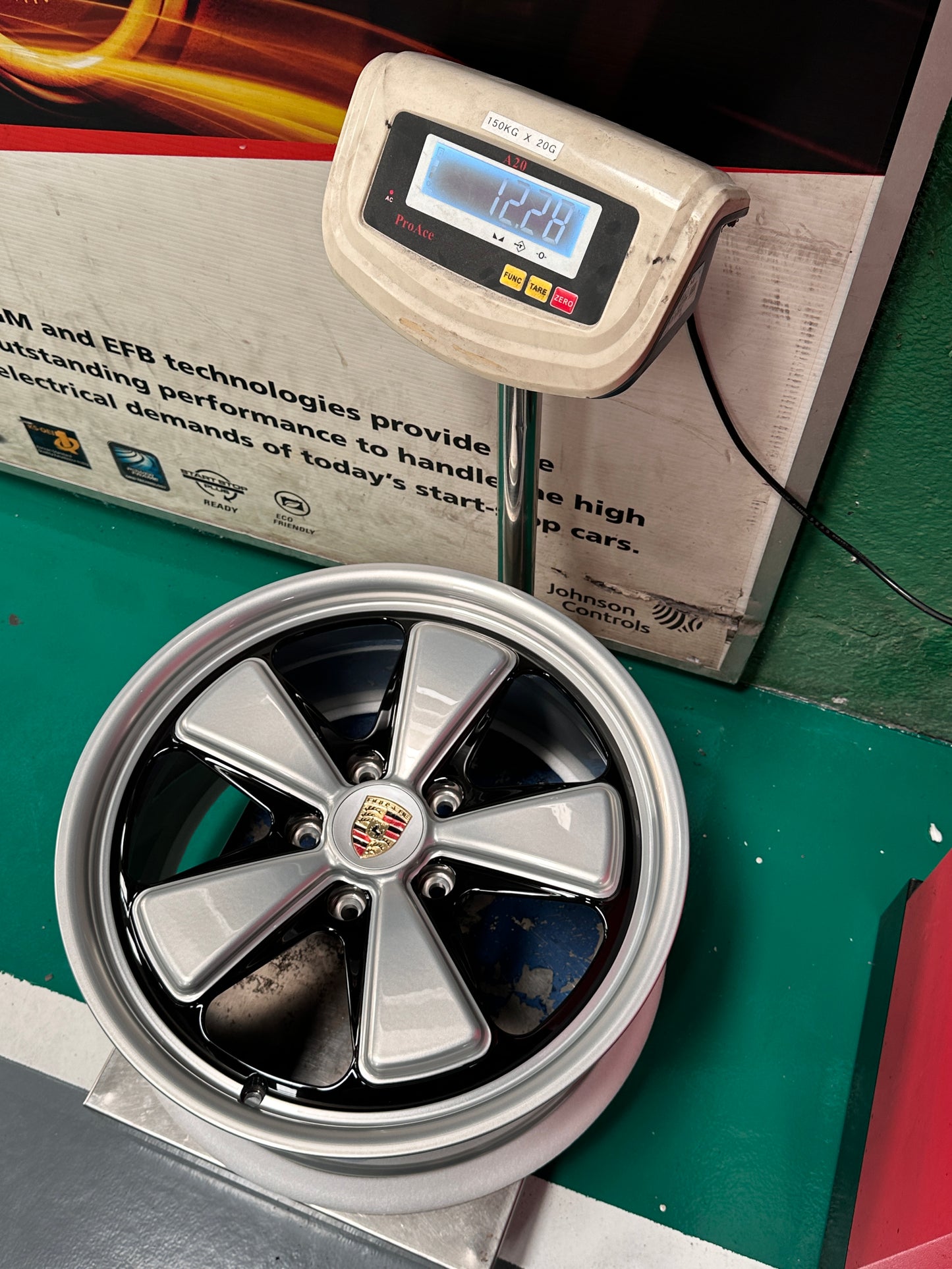 New 19x8.5 ET50 19x12 ET44 Overdrive Forged Porsche Fuchs Carrera 911 997 C4 C4S Turbo S Silver