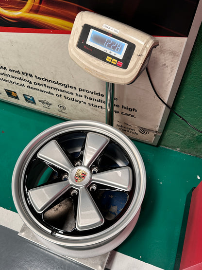 New 19x8.5 ET50 19x12 ET44 Overdrive Forged Porsche Fuchs Carrera 911 997 C4 C4S Turbo S Silver