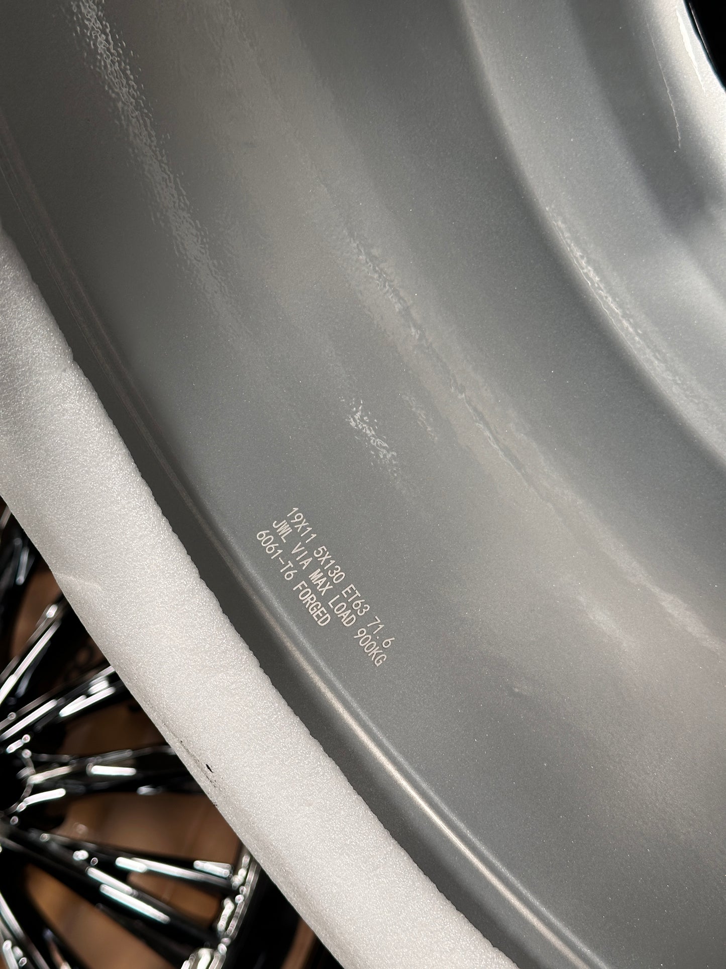New 19x8.5 ET50 19x12 ET44 Overdrive Forged Porsche Fuchs Carrera 911 997 C4 C4S Turbo S Silver