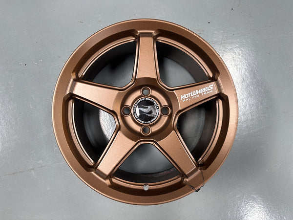 NEW 16X7 ET40 Hotwheels HW01 Flow Formed Rim Racing Bronze 4X100