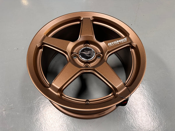 NEW 16X7 ET40 Hotwheels HW01 Flow Formed Rim Racing Bronze 4X100