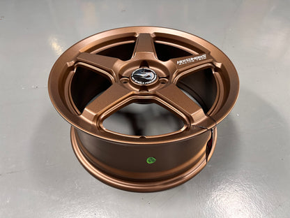 NEW 16X7 ET40 Hotwheels HW01 Flow Formed Rim Racing Bronze 4X100
