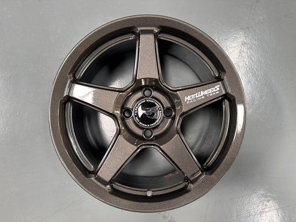 NEW 16X7 ET40 Hotwheels HW01 Flow Formed Rim Racing Graphite 4X100