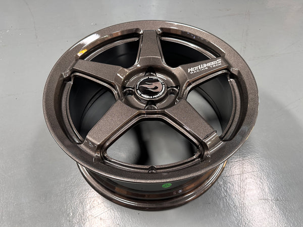 NEW 16X7 ET40 Hotwheels HW01 Flow Formed Rim Racing Graphite 4X100