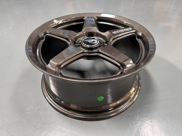 NEW 16X7 ET40 Hotwheels HW01 Flow Formed Rim Racing Graphite 4X100