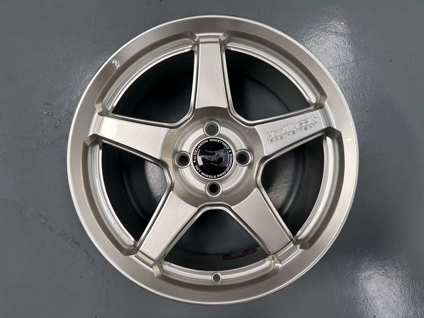 NEW 16X7 ET40 Hotwheels HW01 Flow Formed Rim Diamond Silver 4X100