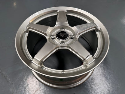 NEW 16X7 ET40 Hotwheels HW01 Flow Formed Rim Diamond Silver 4X100