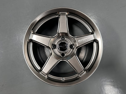 NEW 16X7 ET40 Hotwheels HW01 Flow Formed Rim Diamond Black 4X100