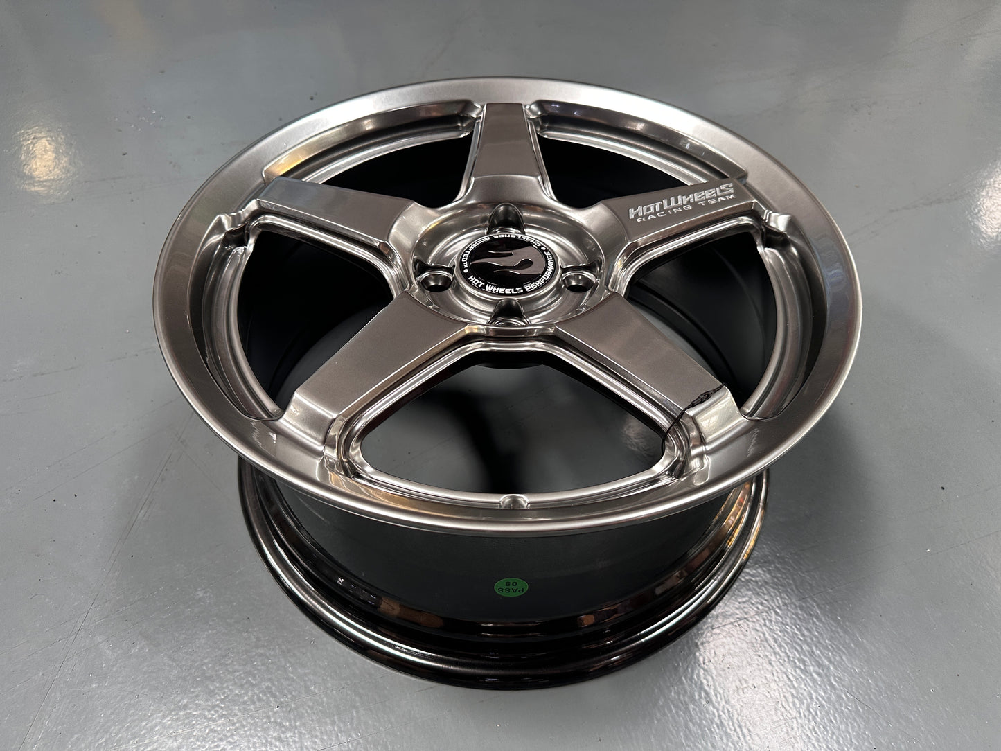 NEW 16X7 ET40 Hotwheels HW01 Flow Formed Rim Diamond Black 4X100