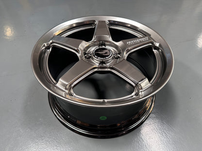 NEW 16X7 ET40 Hotwheels HW01 Flow Formed Rim Diamond Black 4X100