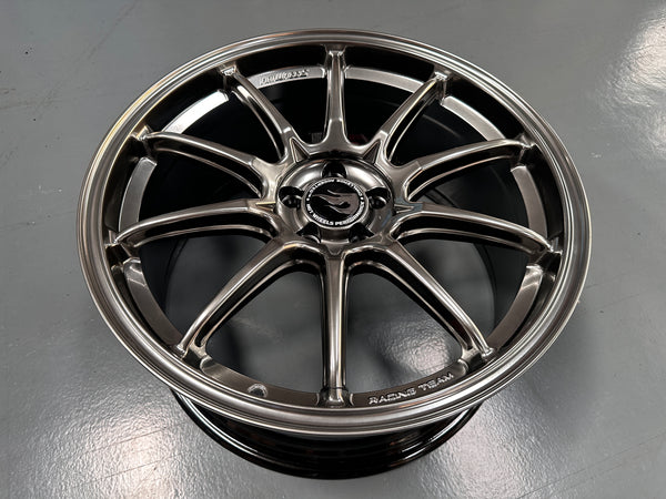 NEW 18X8.5 ET35 Hotwheels HW03 Diamond Black Flow Formed Rim 5X100