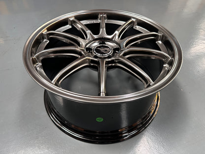 NEW 18X8.5 ET35 Hotwheels HW03 Diamond Black Flow Formed Rim 5X100