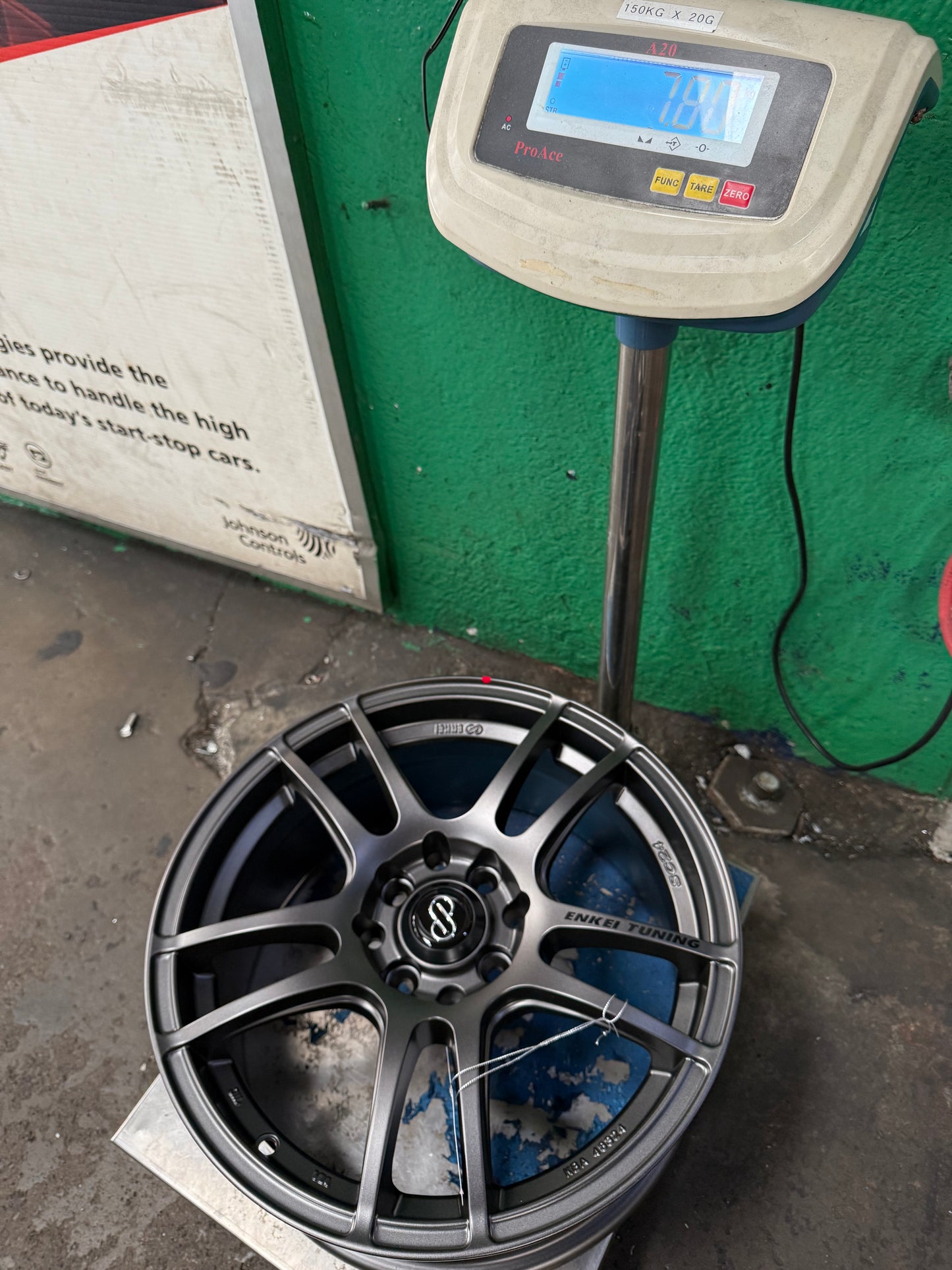 New 16X7 ET40 Enkei Tuning SC24 Rim (4 wheel) Matte Gun Metal 4X100