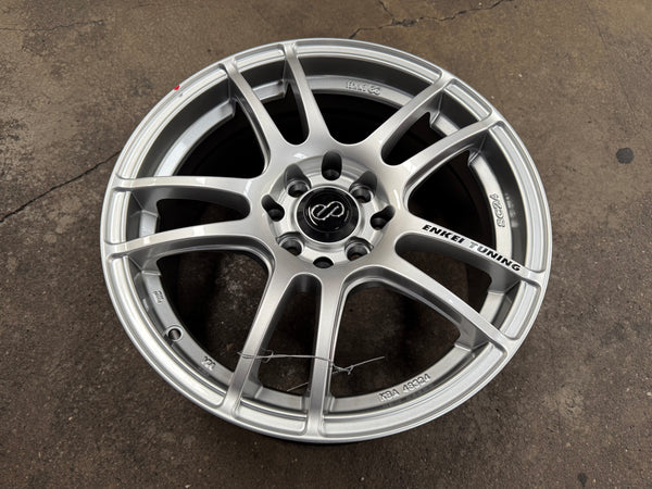New 16X7 ET40 Enkei SC24 Rim (4 wheel) Silver 4X100