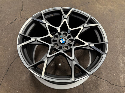 New 20x8.5 ET22 20x9.5 ET35 Overdrive Forged BMW Style 943M (4 wheel) 5x112 Grey