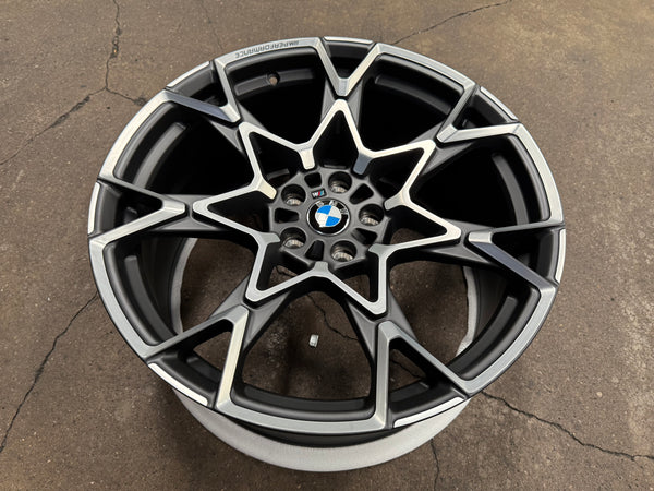 New 20x8.5 ET22 20x9.5 ET35 Overdrive Forged BMW Style 943M (4 wheel) 5x112 Grey