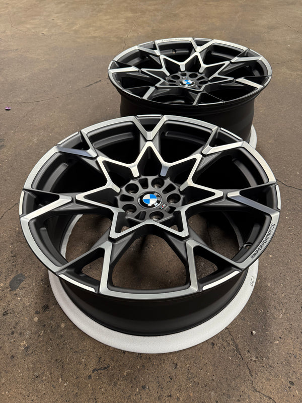 New 20x8.5 ET22 20x9.5 ET35 Overdrive Forged BMW Style 943M (4 wheel) 5x112 Grey