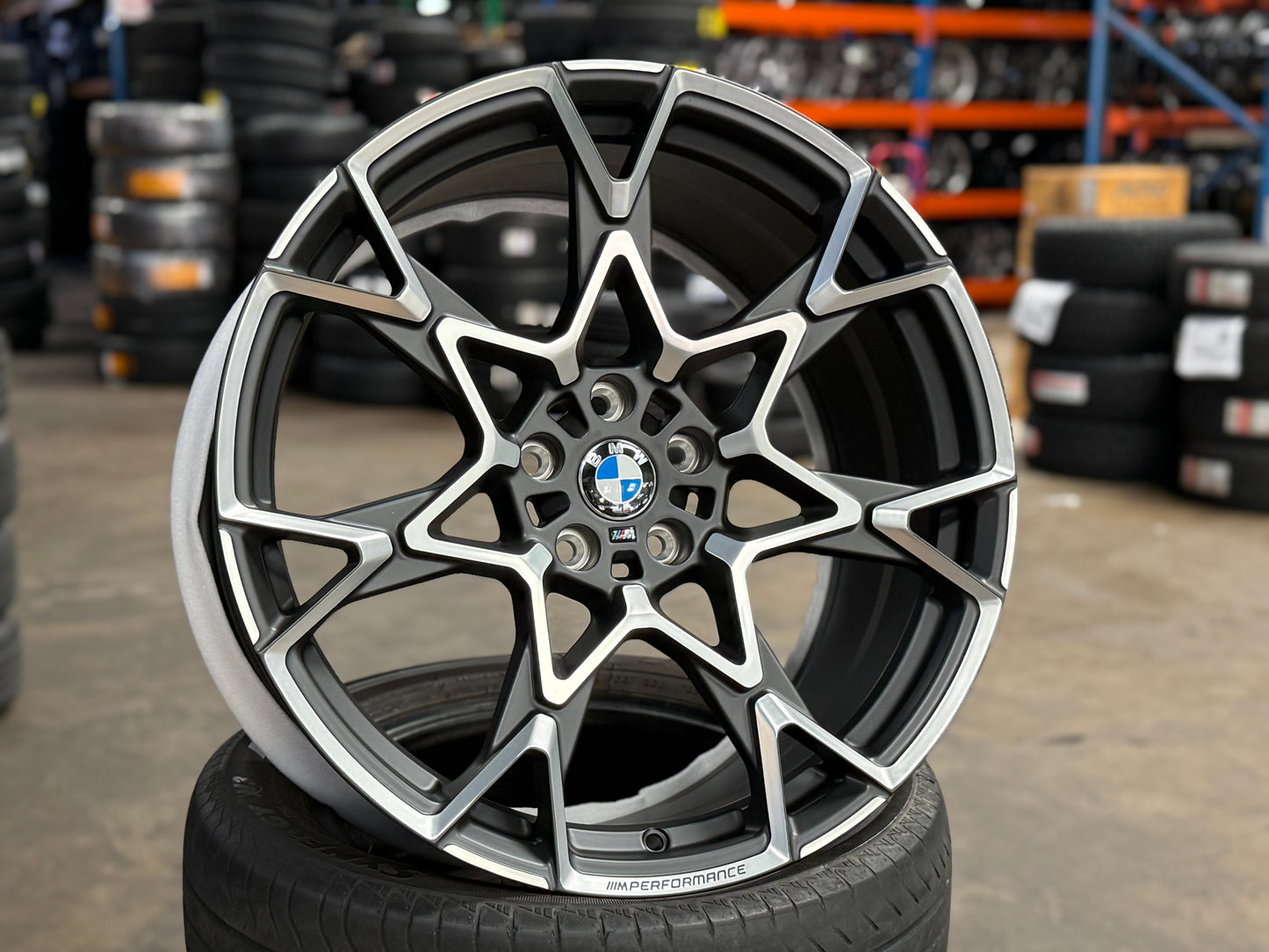 [Bundle] 20x8.5 ET22 Overdrive Forged BMW Style 943M (2 wheel) 5x112 Grey