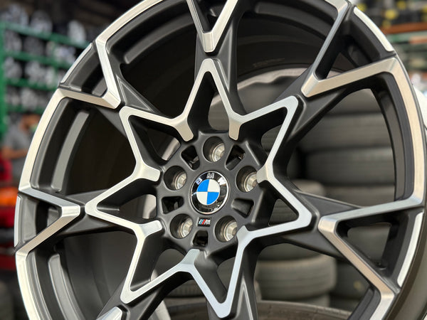 New 20x8.5 ET22 20x9.5 ET35 Overdrive Forged BMW Style 943M (4 wheel) 5x112 Grey