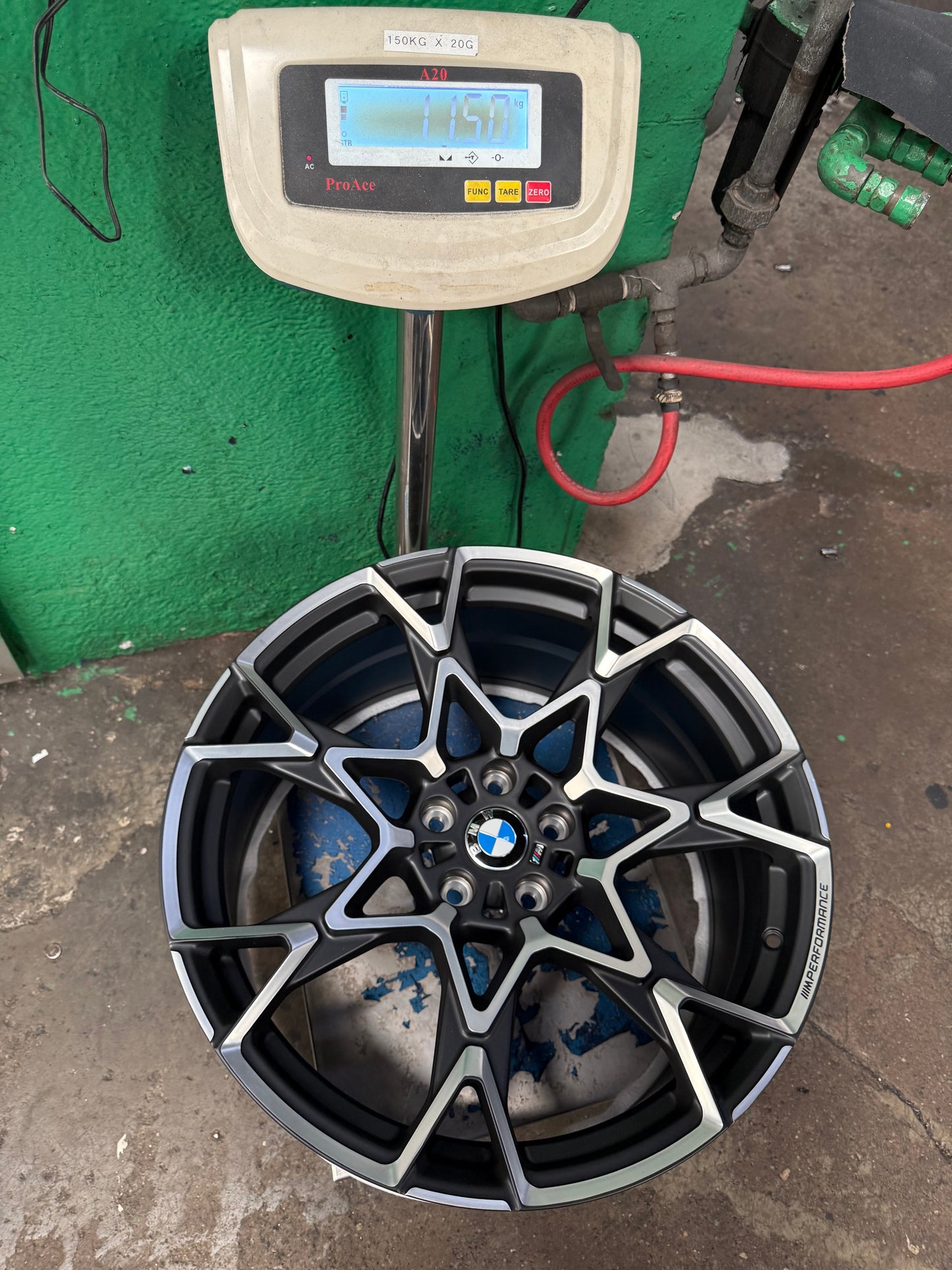 New 20x8.5 ET22 20x9.5 ET35 Overdrive Forged BMW Style 943M (4 wheel) 5x112 Grey