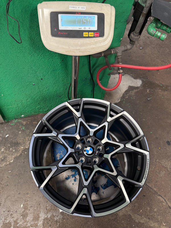 New 20x8.5 ET22 20x9.5 ET35 Overdrive Forged BMW Style 943M (4 wheel) 5x112 Grey