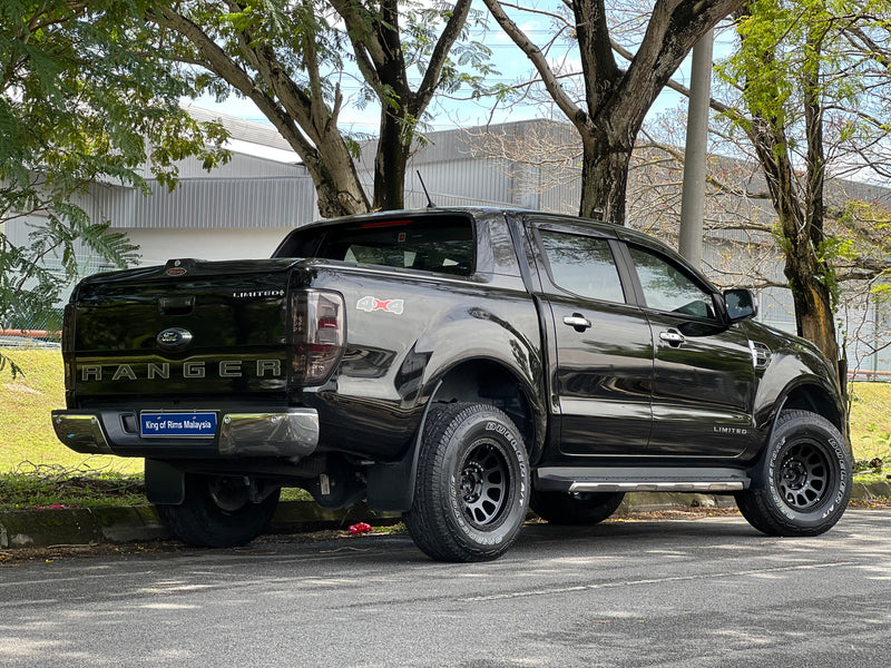 New 16X8.5J ET0 Lenso Zeus 3 Rim (4 wheel) Matte Black 6X139.7
