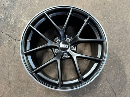 New 19x8.5J ET30 19x9.5J ET40 AOW CIR (4 wheels) Black Flat 5x114.3