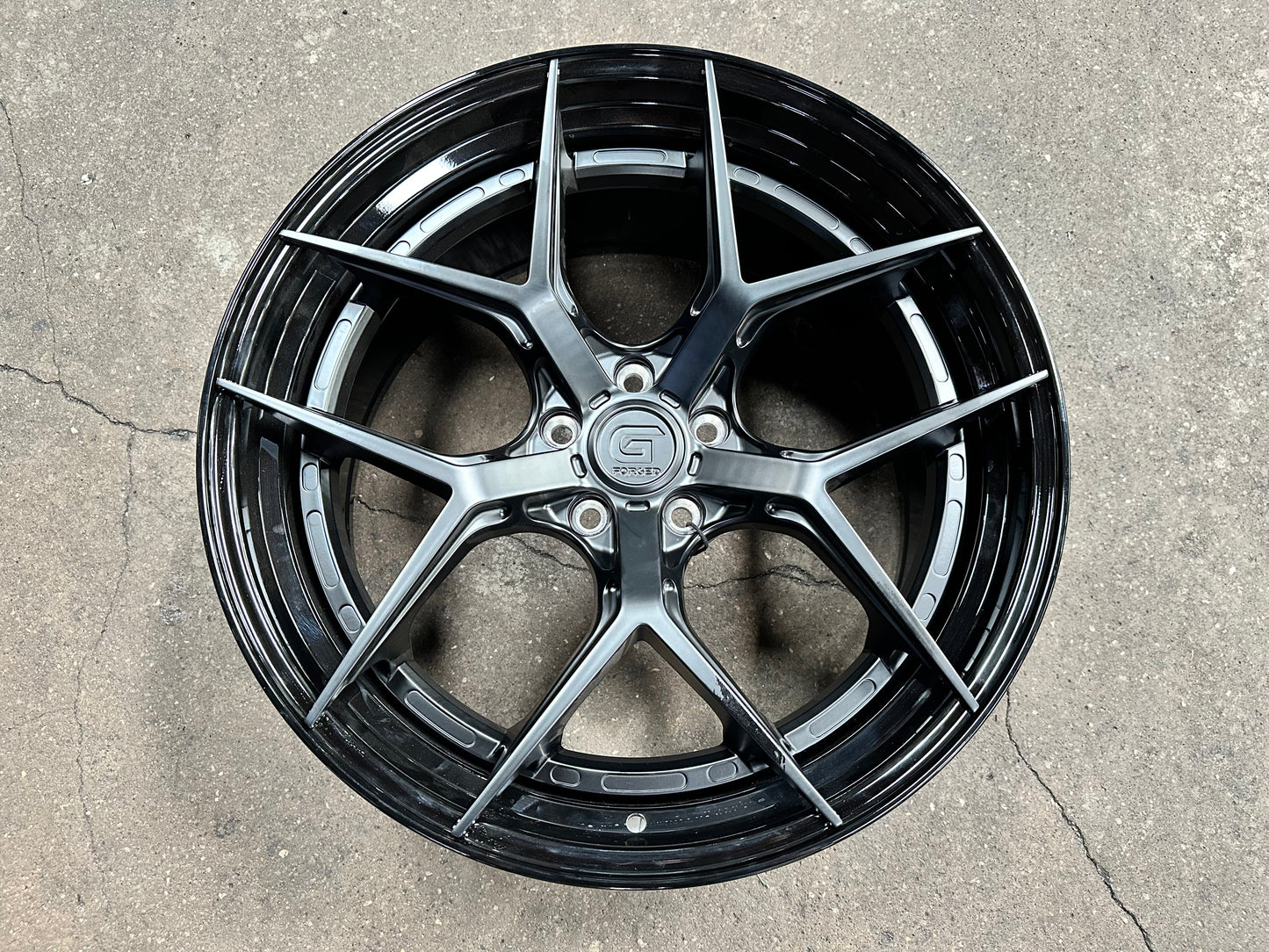 New 20x8.5 ET30 20x10 ET40 G Forged GF01 (4 wheel) 5x112 Matt Black