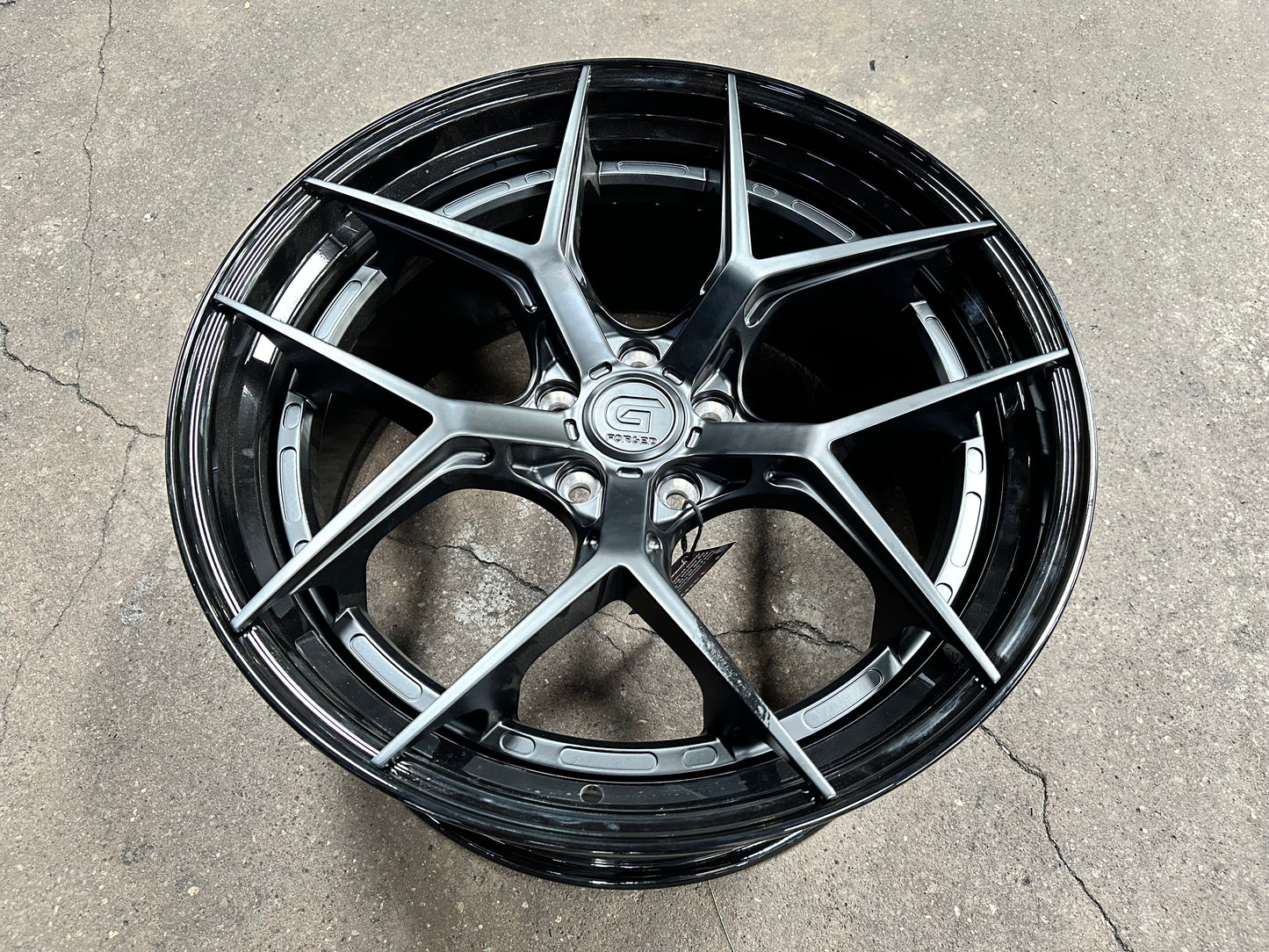 New 20x8.5 ET30 20x10 ET40 G Forged GF01 (4 wheel) 5x114.3 Matt Black