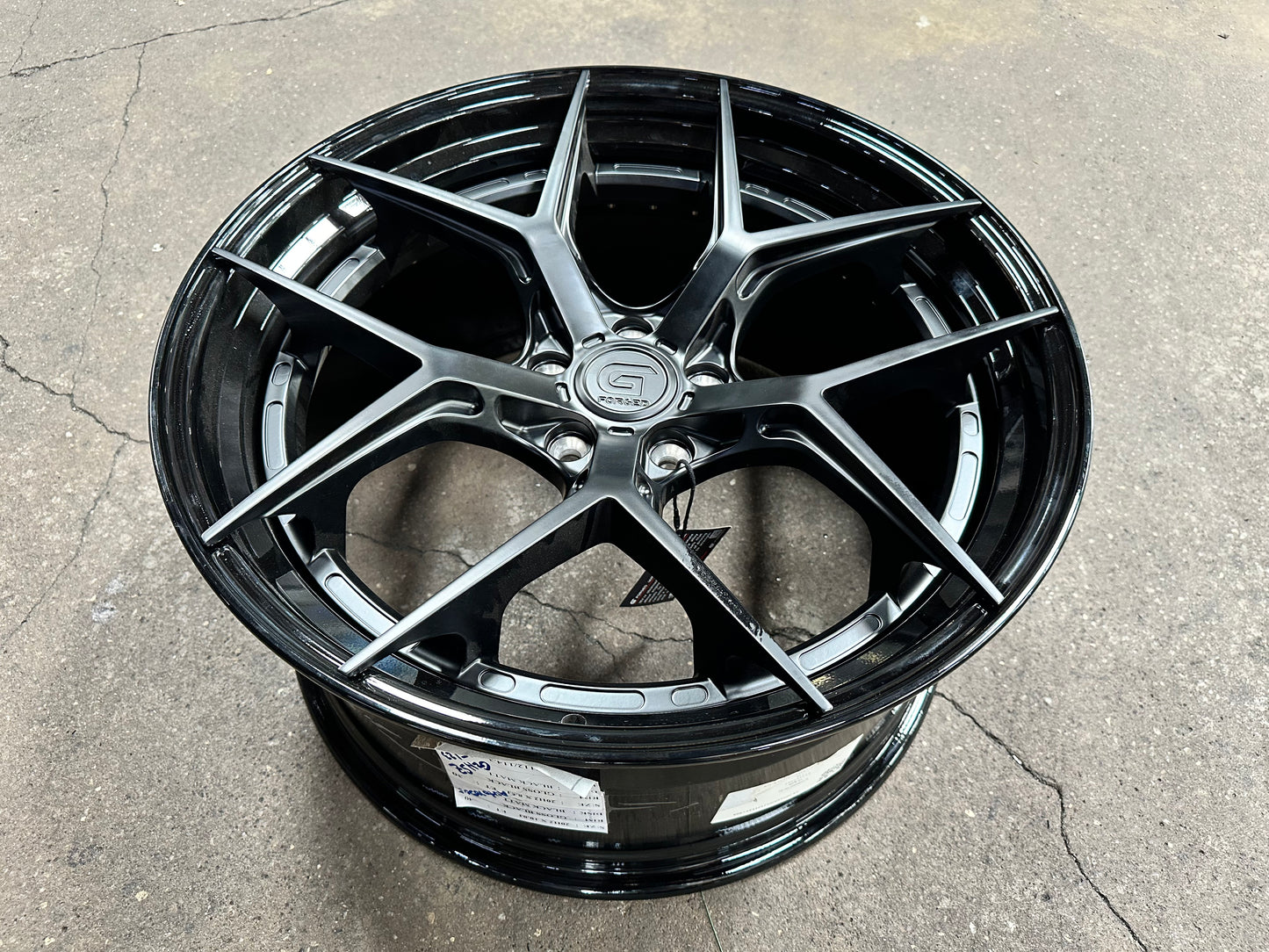 New 20x8.5 ET30 20x10 ET40 G Forged GF01 (4 wheel) 5x114.3 Matt Black