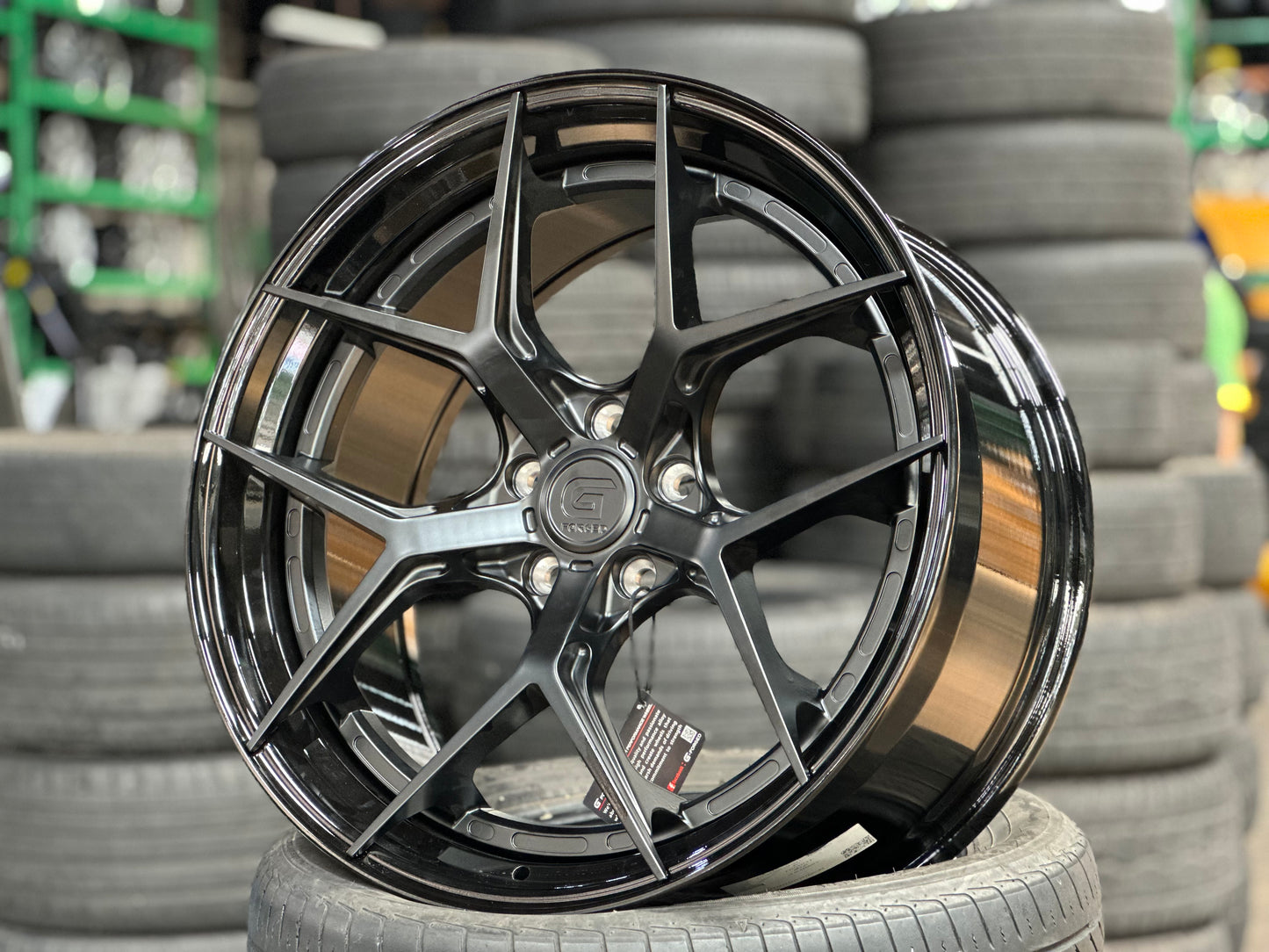 New 20x8.5 ET30 20x10 ET40 G Forged GF01 (4 wheel) 5x112 Matt Black