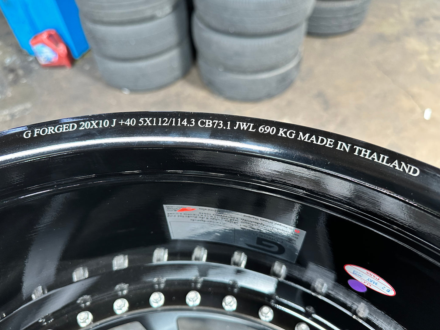New 20x8.5 ET30 20x10 ET40 G Forged GF01 (4 wheel) 5x114.3 Matt Black
