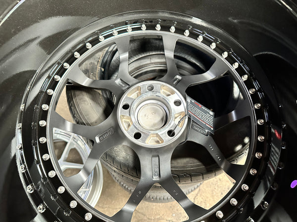 New 20x8.5 ET30 20x10 ET40 G Forged GF01 (4 wheel) 5x112 Matt Gunmetal