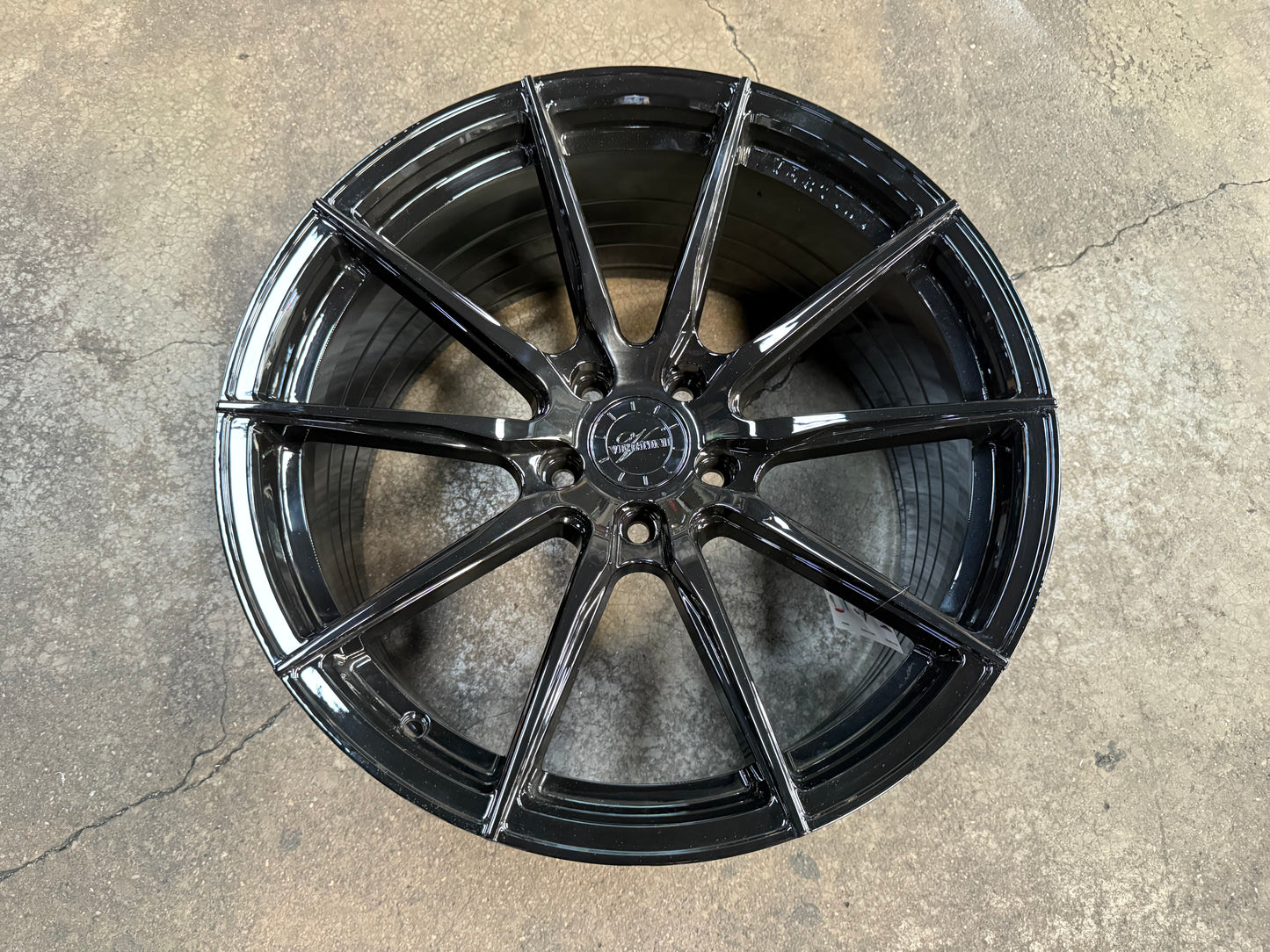 New 19x8.5 ET30 19x9.5 ET37 Vertini RFS1.1 (4 wheels) Black 5X114.3