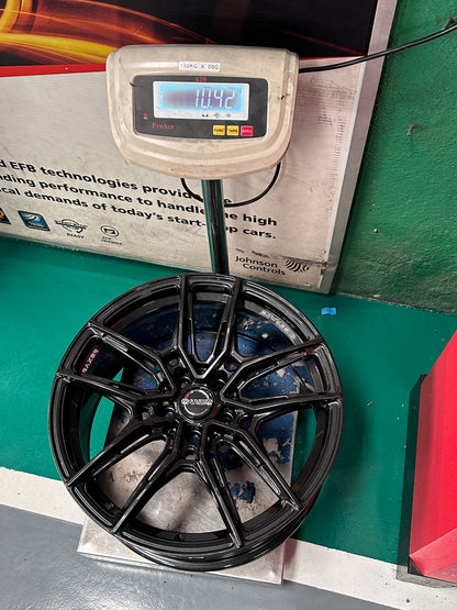 New 20 inch 20x8.5 ET35 Raxer STVR2 Flow Formed rim 5x108 (4 Wheels)