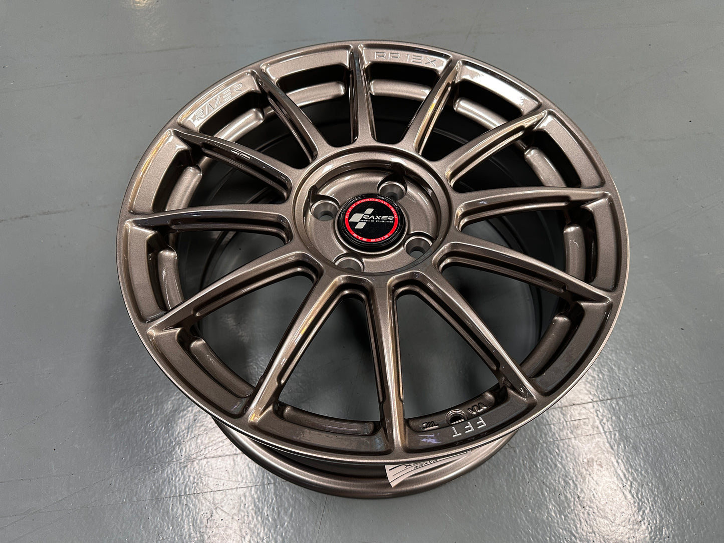 NEW 16X7 ET42 Raxer RP12X Flow Formed Rim Sepang Silver 4X100