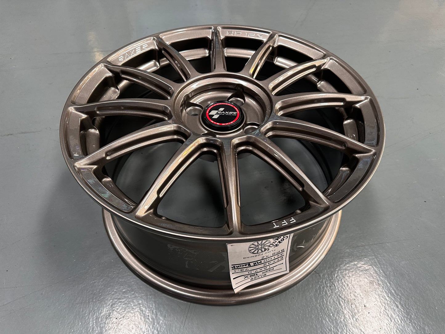 NEW 16X7 ET42 Raxer RP12X Flow Formed Rim Sepang Silver 4X100