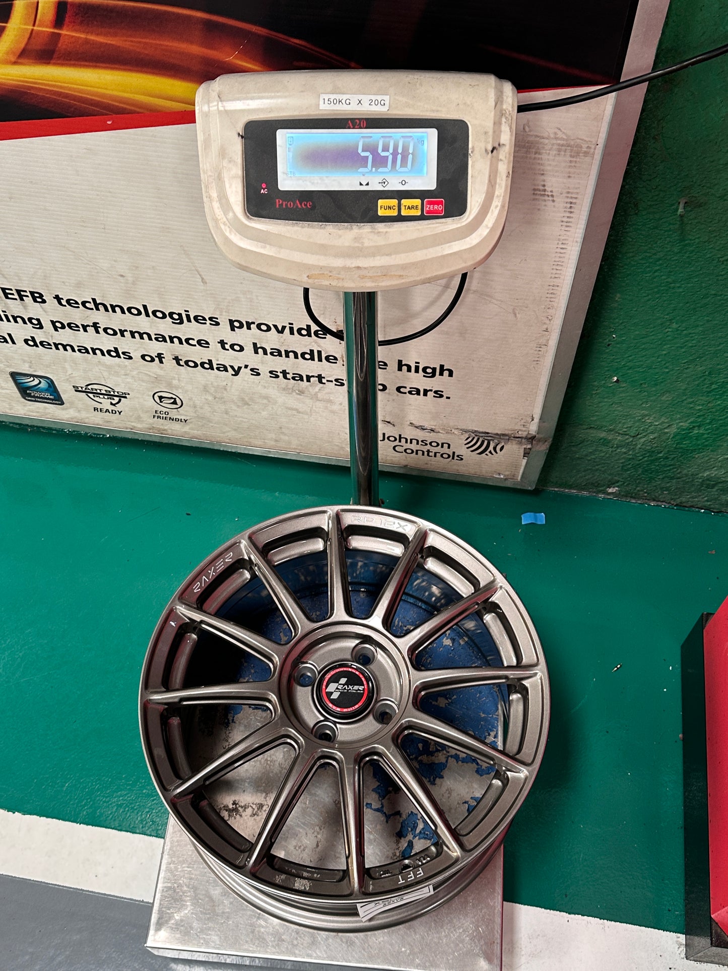 NEW 16X7 ET42 Raxer RP12X Flow Formed Rim Sepang Silver 4X100