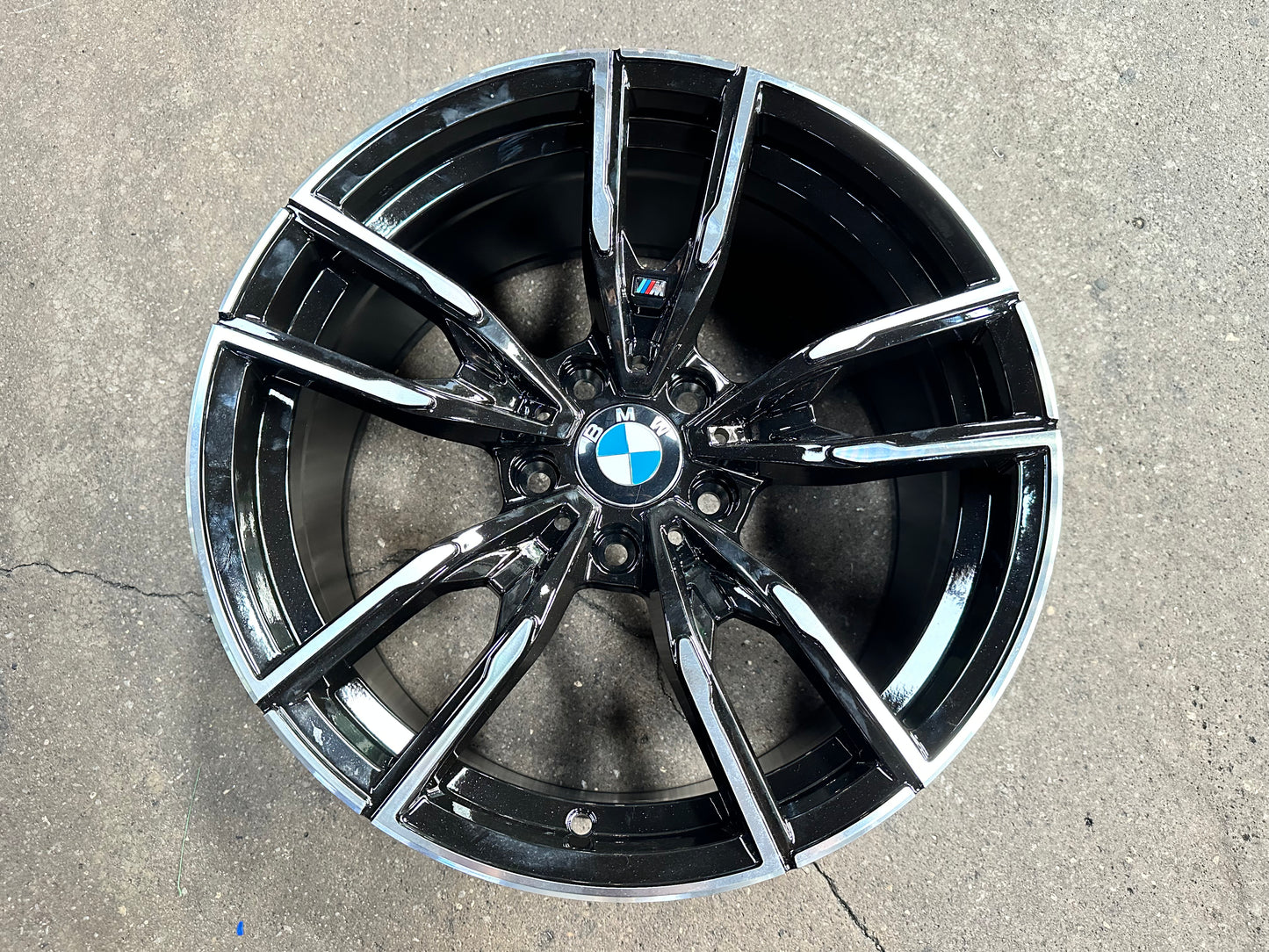 New 18X8 ET35 18X9 ET35 BMW Style 792M rim (4 wheels) Matte Black 5X120