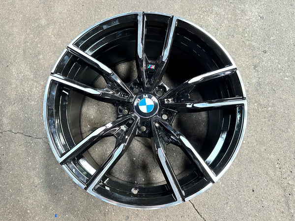 New 18X8 ET35 18X9 ET35 BMW Style 792M rim (4 wheels) Matte Black 5X120