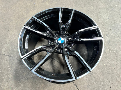 New 18X8 ET35 18X9 ET35 BMW Style 792M rim (4 wheels) Matte Black 5X120