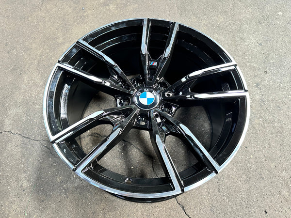 New 18X8 ET35 18X9 ET35 BMW Style 792M rim (4 wheels) Matte Black 5X120