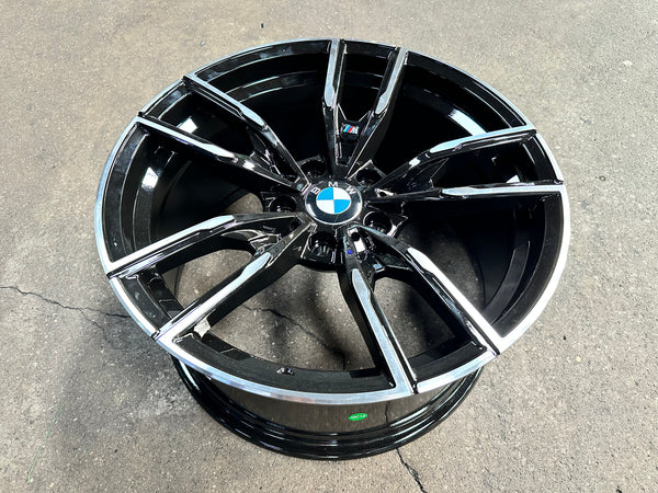 New 18X8 ET35 18X9 ET35 BMW Style 792M rim (4 wheels) Matte Black 5X120