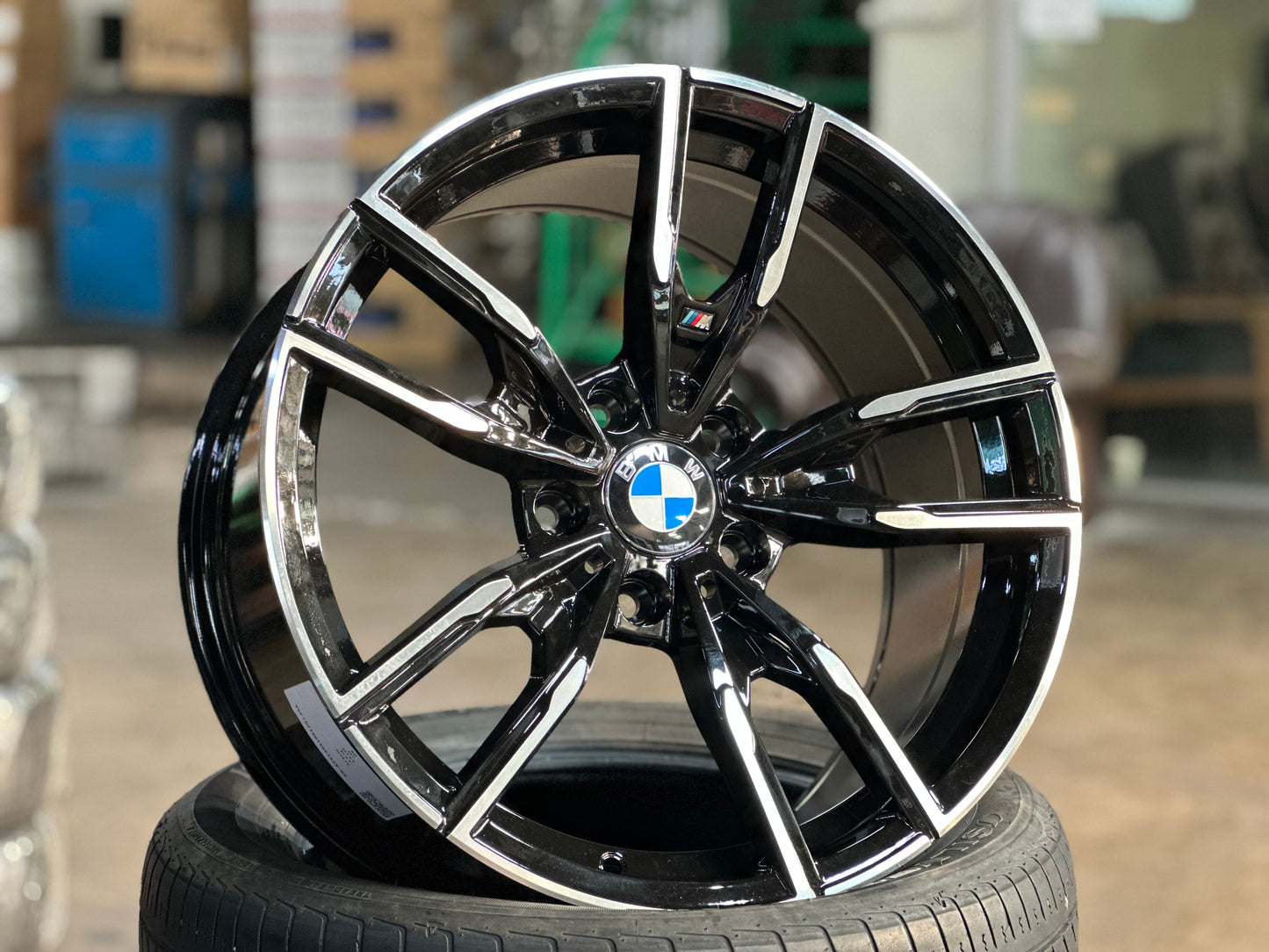 [Bundle] New 18X9 ET35 BMW Style 792M rim (2 wheels) Matte Black 5X120