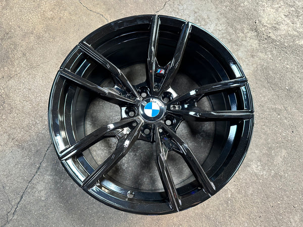 New 18 BMW Style 792M rim G20 (4 wheel) Black 5X112