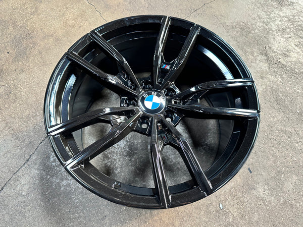New 18 BMW Style 792M rim G20 (4 wheel) Black 5X112