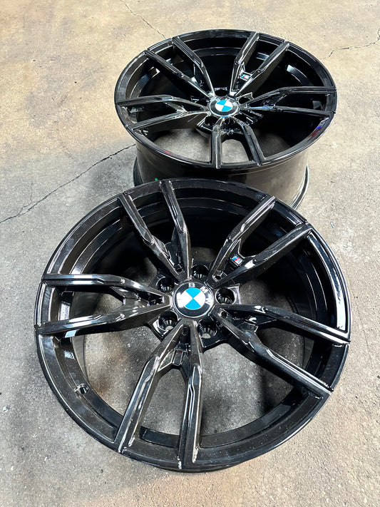 New 18 BMW Style 792M rim G20 (4 wheel) Black 5X112
