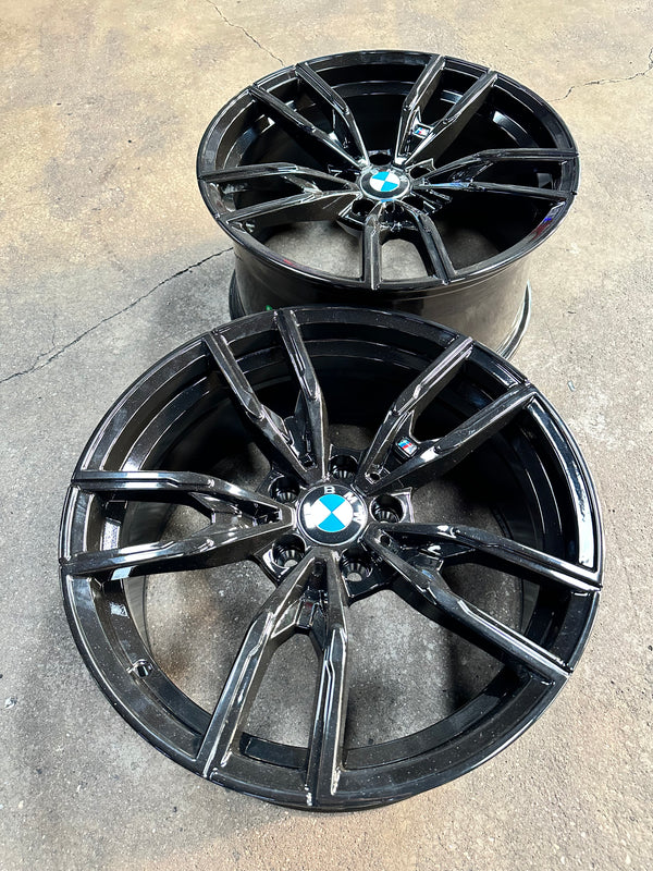 New 18 BMW Style 792M rim G20 (4 wheel) Black 5X112