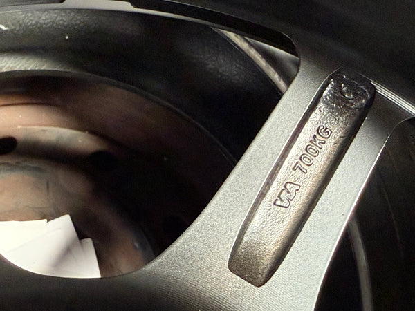 New 18x8.5 ET43 Konig Hexaform Rim (4 wheel) Matte Black 5x114.3